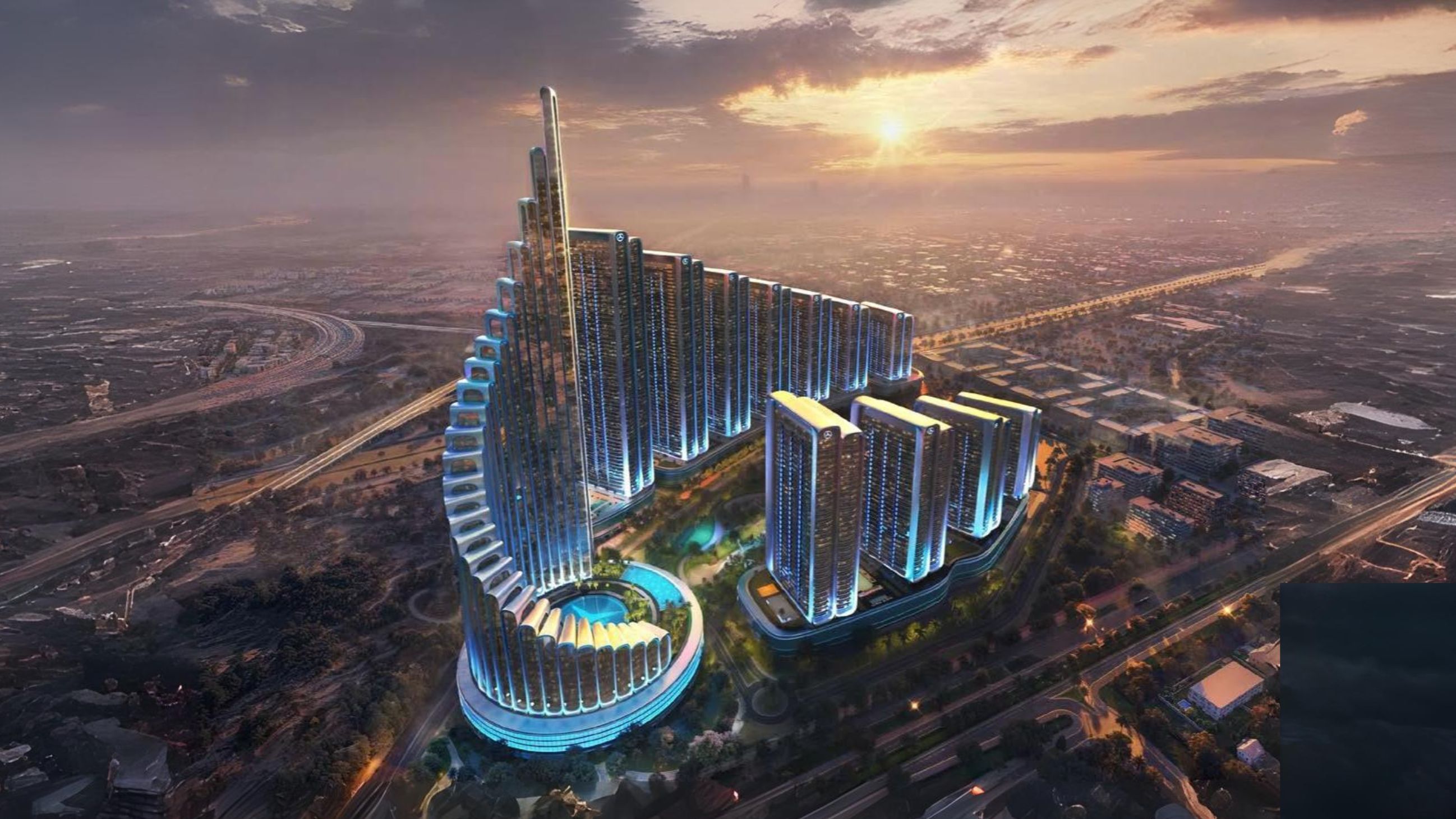 Mercedes-Benz Places - Binghatti City