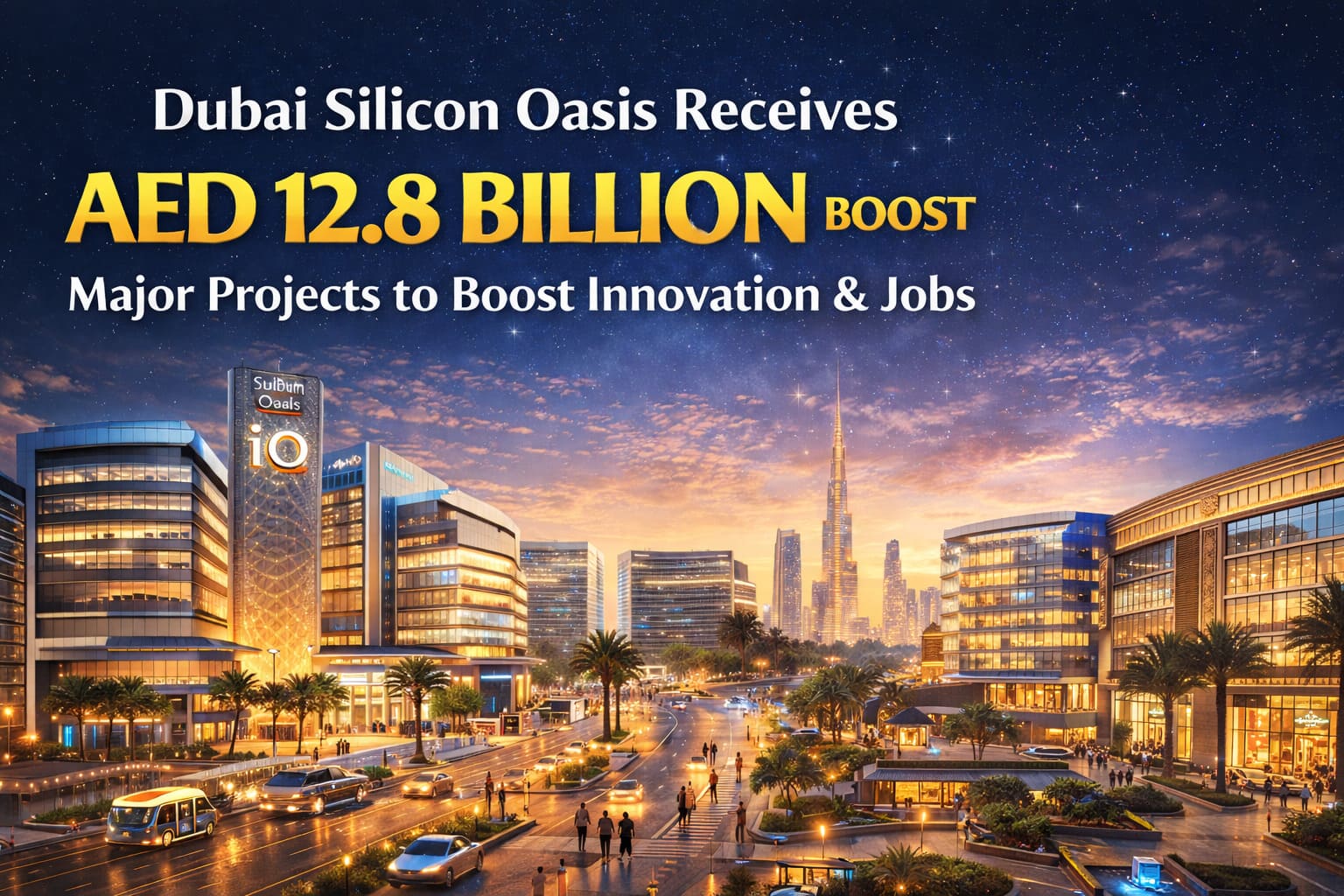 Dubai Silicon Oasis Receives AED 12.8 Billion Boost: Major Projects Launched to Drive Innovation and Jobs
