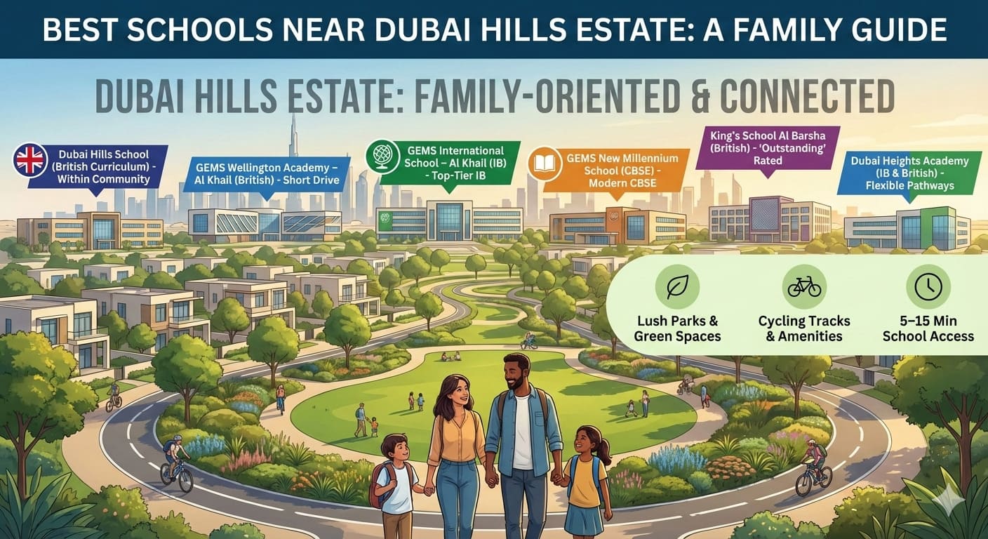 Best Schools in and Near Dubai Hills Estate