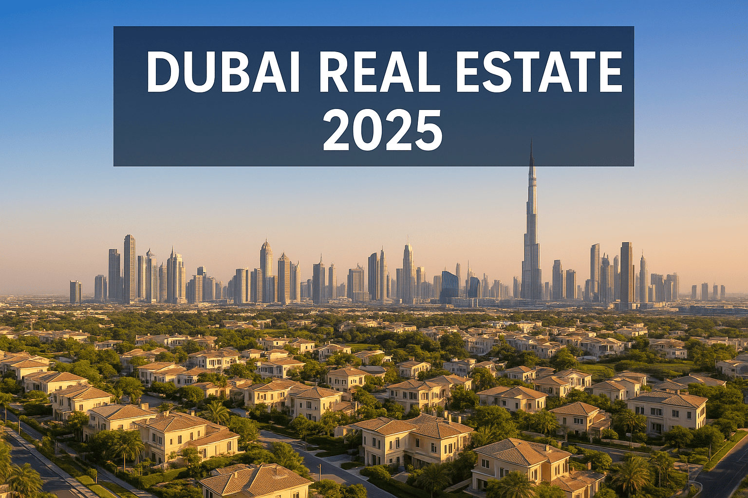Dubai Real Estate 2025: Key Trends and Investment Insights
