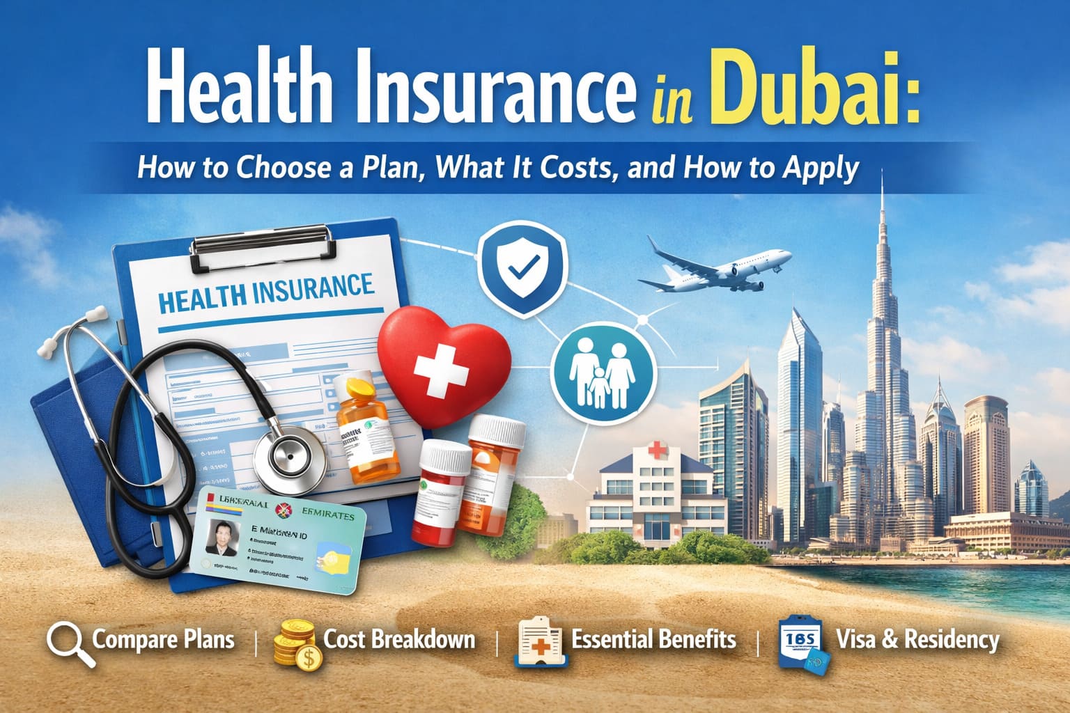 Health Insurance in Dubai: How to Choose a Plan, What It Costs, and How to Apply