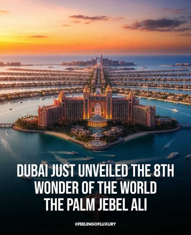 Dubai Unveils the 8th Wonder of the World: Palm Jebel Ali
