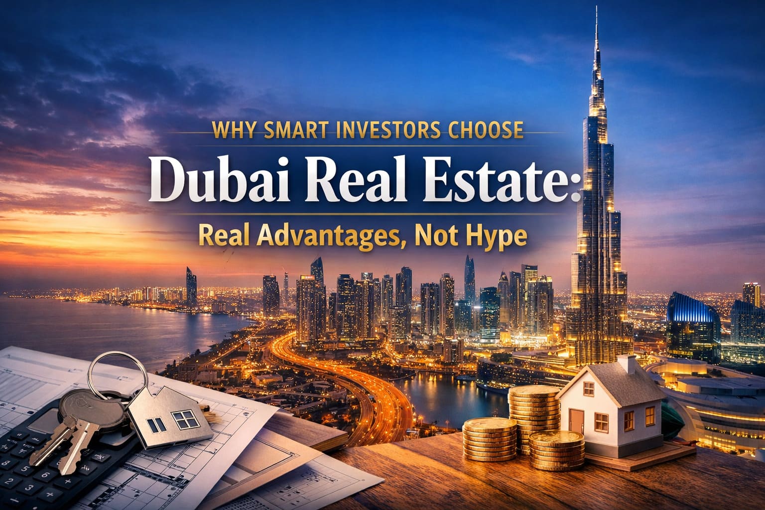 Why Smart Investors Choose Dubai Real Estate: Real Advantages, Not Hype