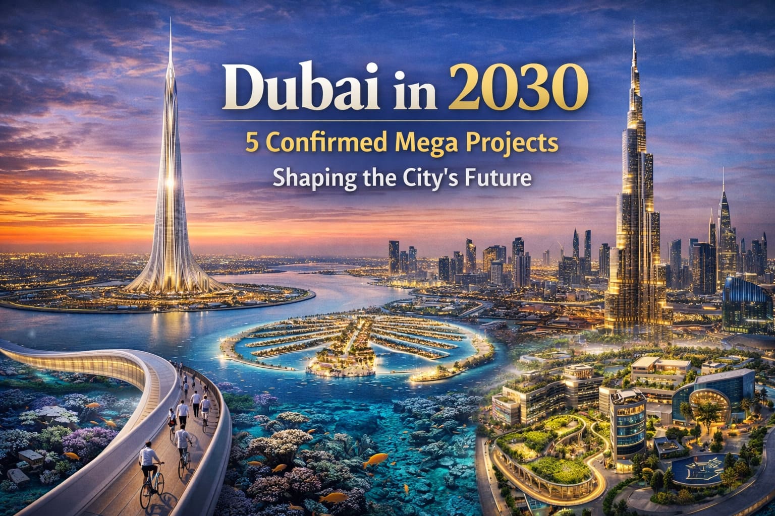 Dubai in 2030: 5 Confirmed Mega Projects Shaping the City’s Future