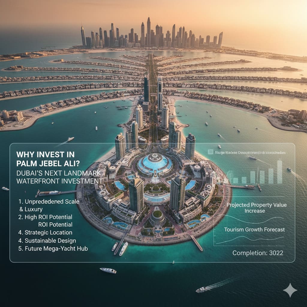 Why Invest in Palm Jebel Ali? Dubai’s Next Landmark Waterfront Investment
