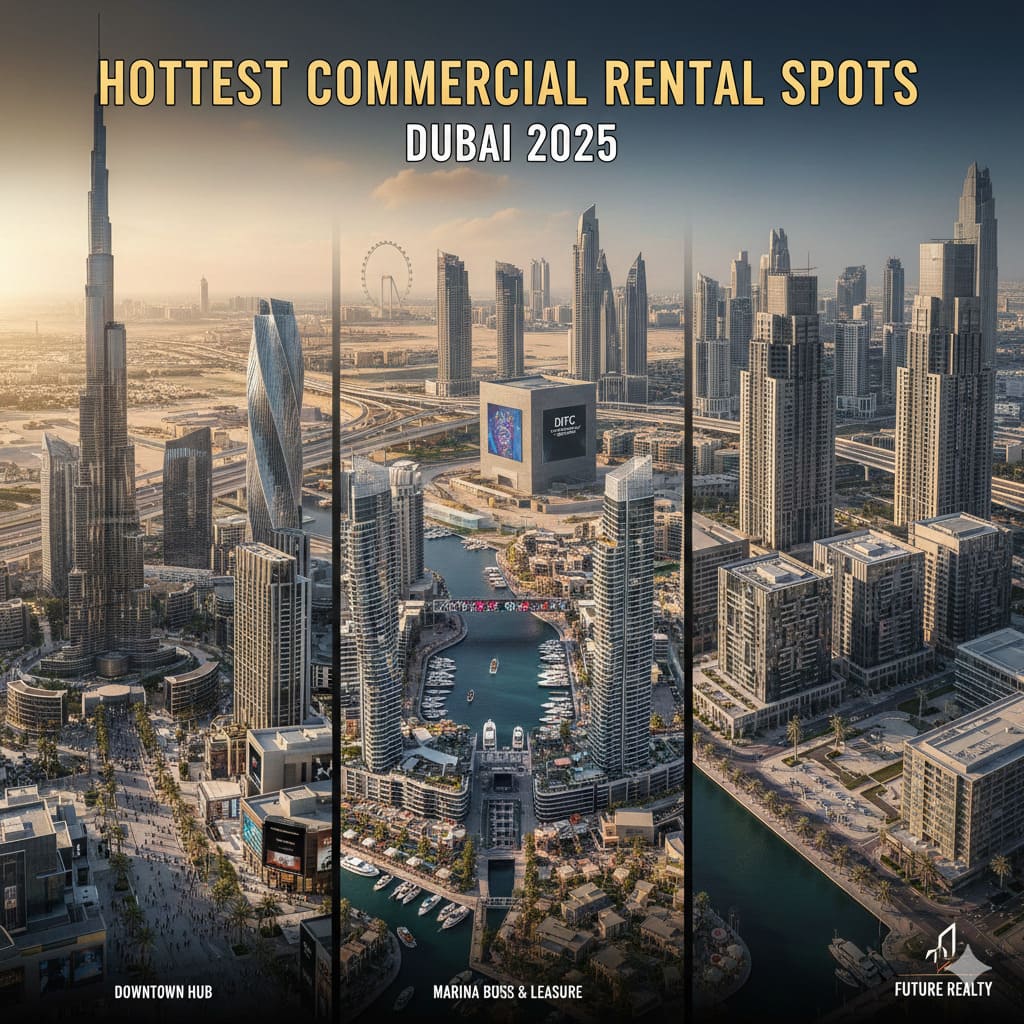 Hottest Commercial Rental Spots in Dubai 2025