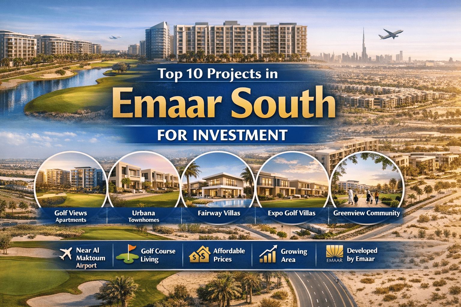 Top 10 Projects in Emaar South for Investment