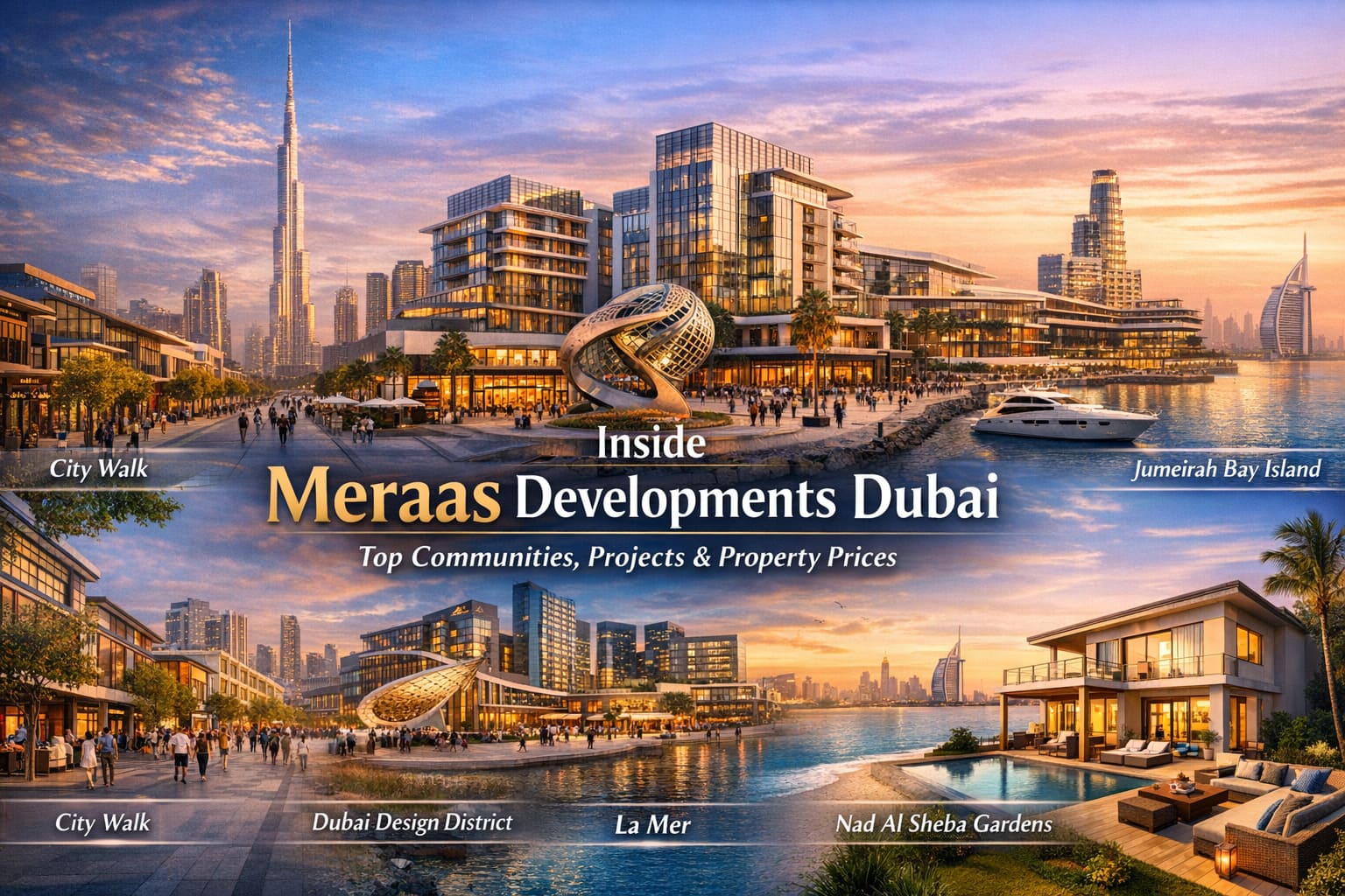Inside Meraas Developments Dubai: Top Communities, Projects & Property Prices (2026 Guide)